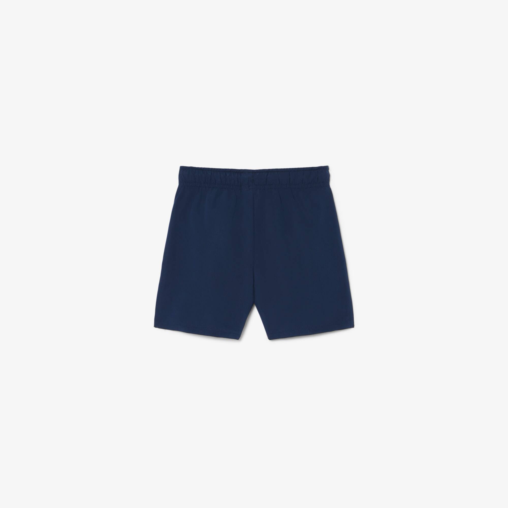 Monochromatic Lined Swim Trunks