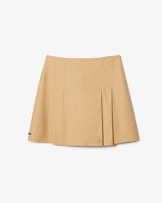 Women's Pleated Cotton Skirt