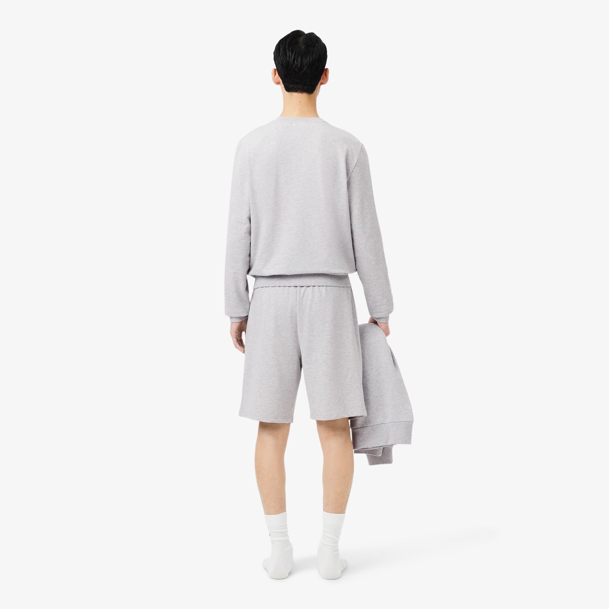Men's Straight Fit Fleece Pajama Shorts