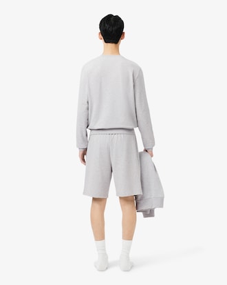 Shorts De Pijama De Forro Polar De Corte Recto Para Hombre