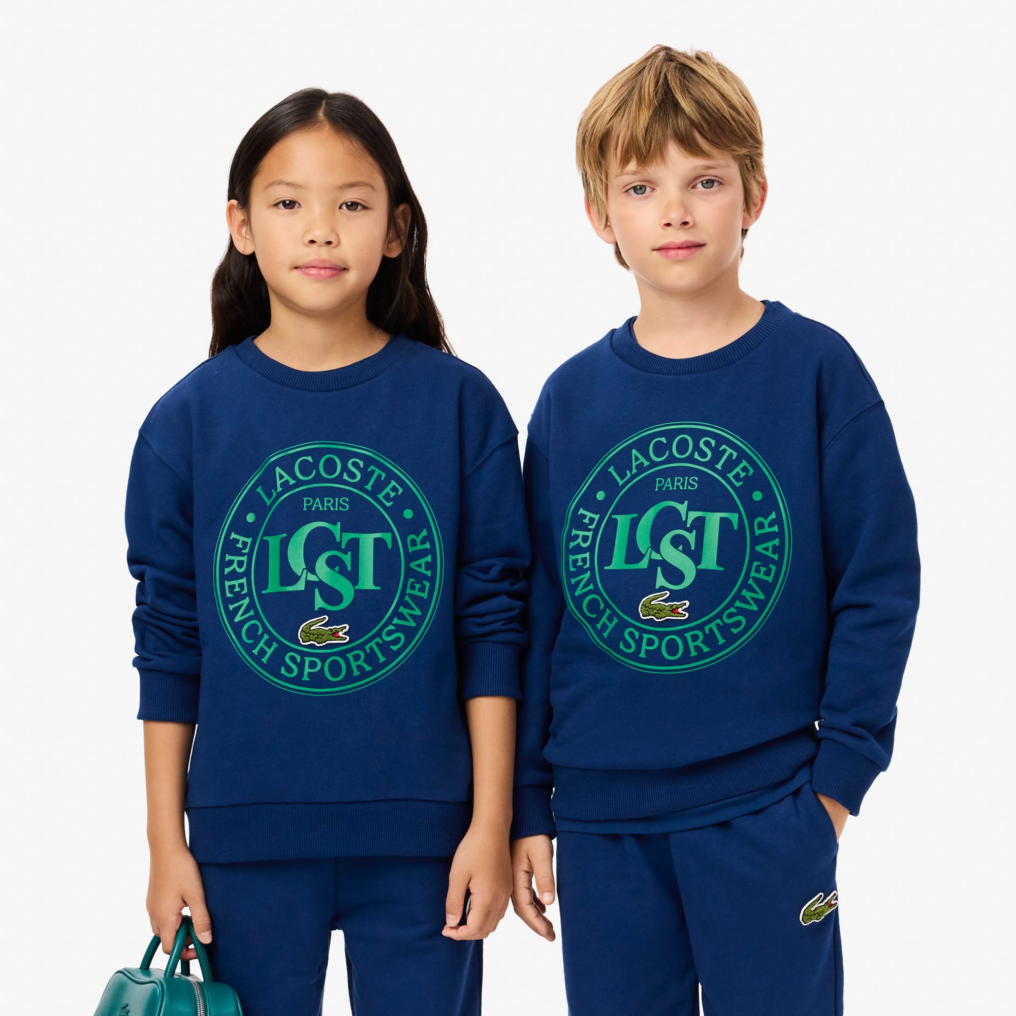 Kids' Printed Crew Neck Sweatshirt - Teens Sweaters \u0026 Sweatshirts - New In  2025 | Lacoste