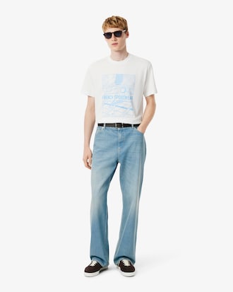 Men's Loose Fit 5-Pocket Denim Jeans