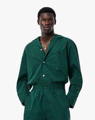 Men's Runway Print Pajama Shirt