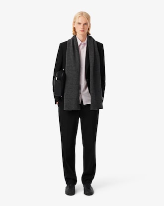 Chemise regular fit popeline ray&eacute;e