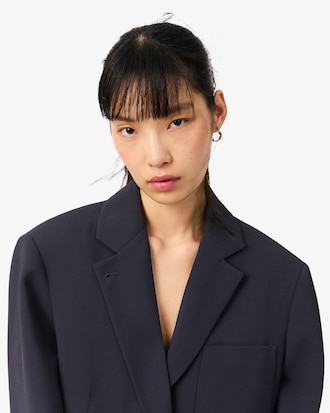 Fluid Piqu&eacute; Blazer