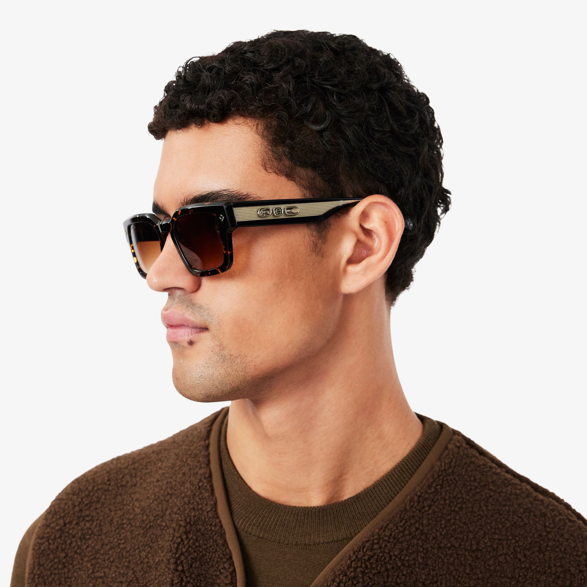 Icons Acetate Rectangle Glasses - Sunglasses - New In 2026 | Lacoste