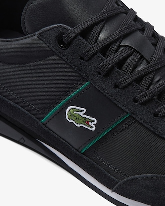 Men's Angular Leather Sneakers