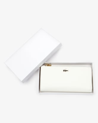 Women’s Chantaco Piqué Leather 8-Card Zip Wallet