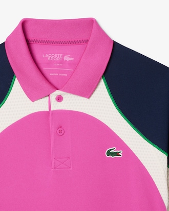Men's Ultra Dry Colorblock Tennis Polo