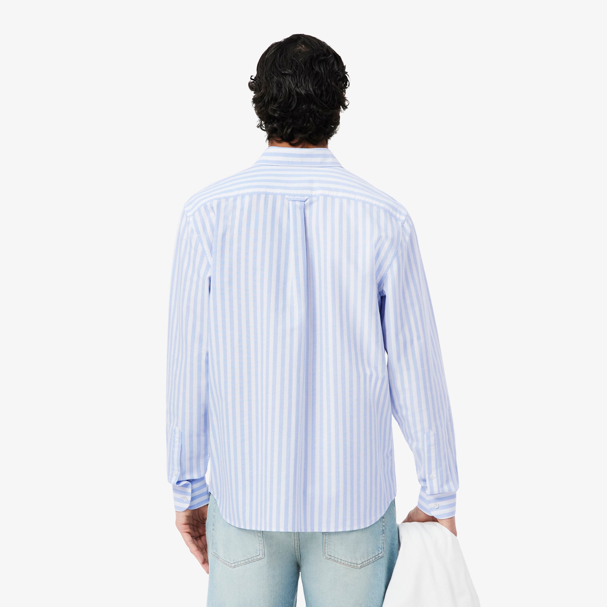 Men's Regular Fit Striped Oxford Shirt