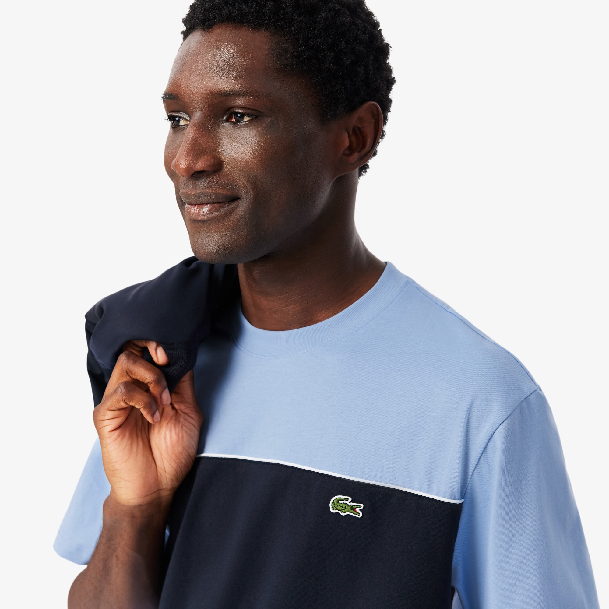 Colorblock Cotton T-Shirt