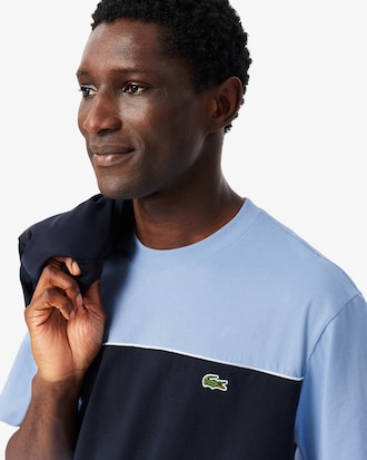 Playera De Algod&oacute;n Colorblock