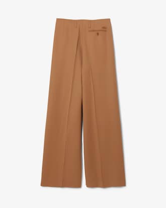 Runway Wide Fit Tailored Wool Pants