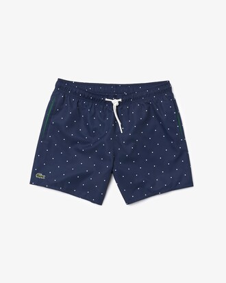 Men&rsquo;s Polka Dot Print Short Swimming Trunks