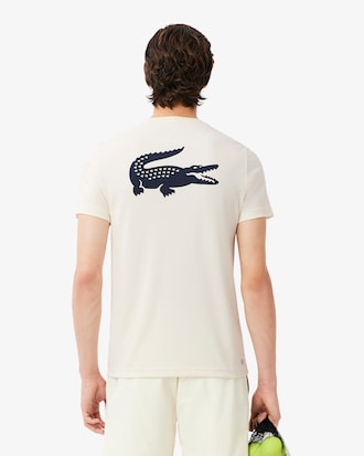 Playera de tenis ultra seca estampada
