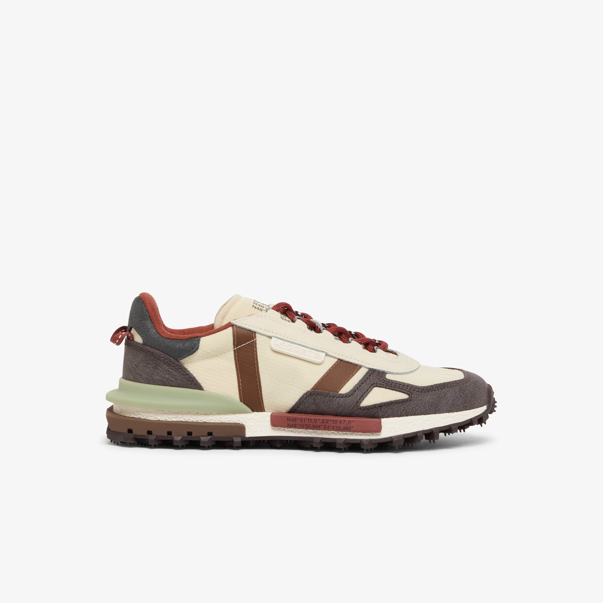 Lacoste Sneakers Elite Active para Hombre Beige