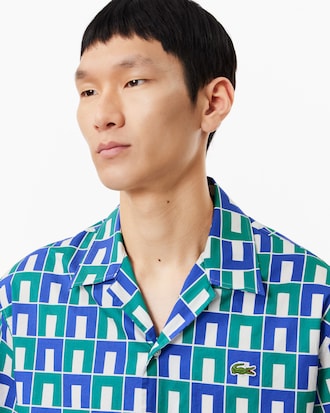 Men's Relaxed Fit Print Shirt