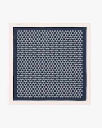 Tennis Print Poplin Scarf