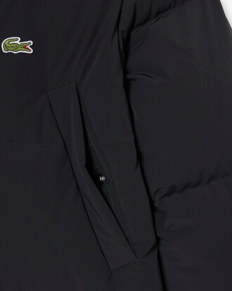 Doudoune mi-longue d&eacute;perlante duvet