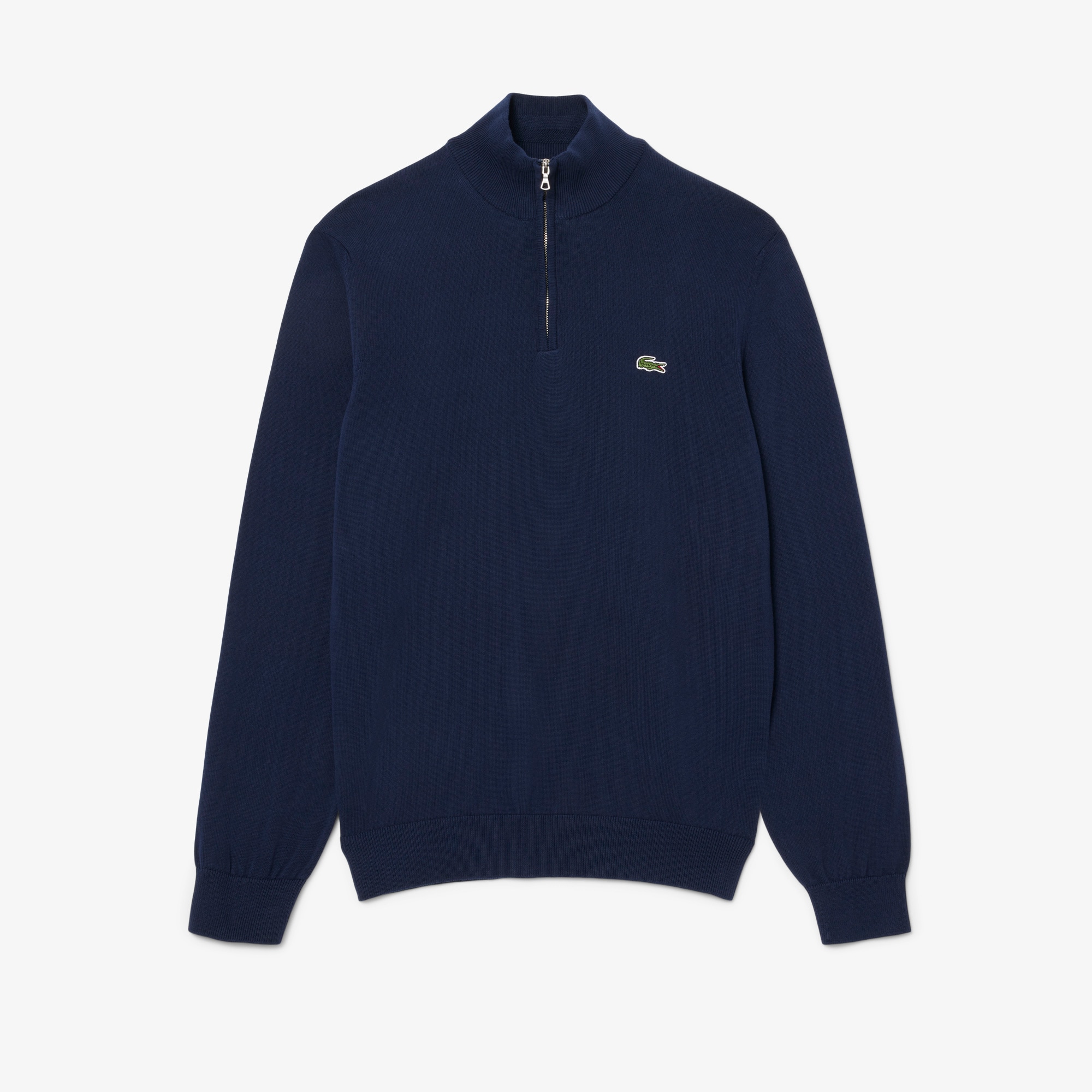 ジャケット・アウター AUTHENTIC series - neck string jumper Men's Zip-Up High-Neck Cotton Sweater - Sweaters