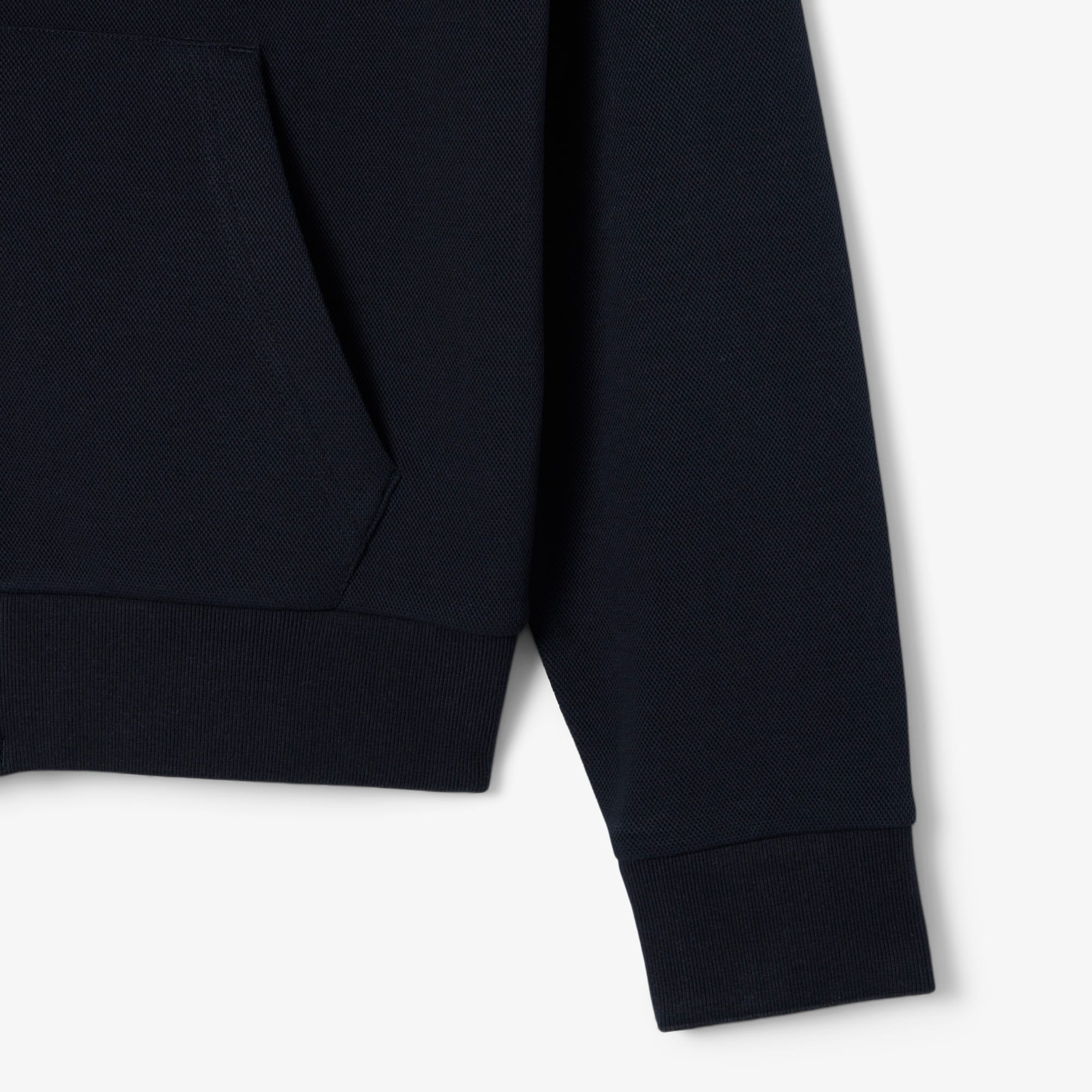 Women's Zip-Up Piqué Hoodie