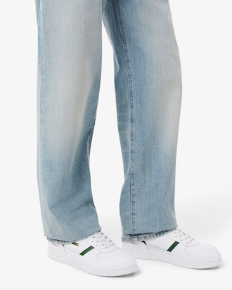 Men's T-Clip Set Leather Sneakers