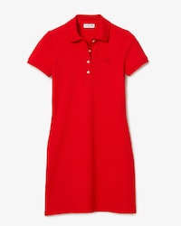 Women's Slim Fit Stretch Mini Piqu&eacute; Polo Dress