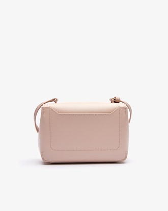 Amelia Engraved Metal Clasp Leather Bag