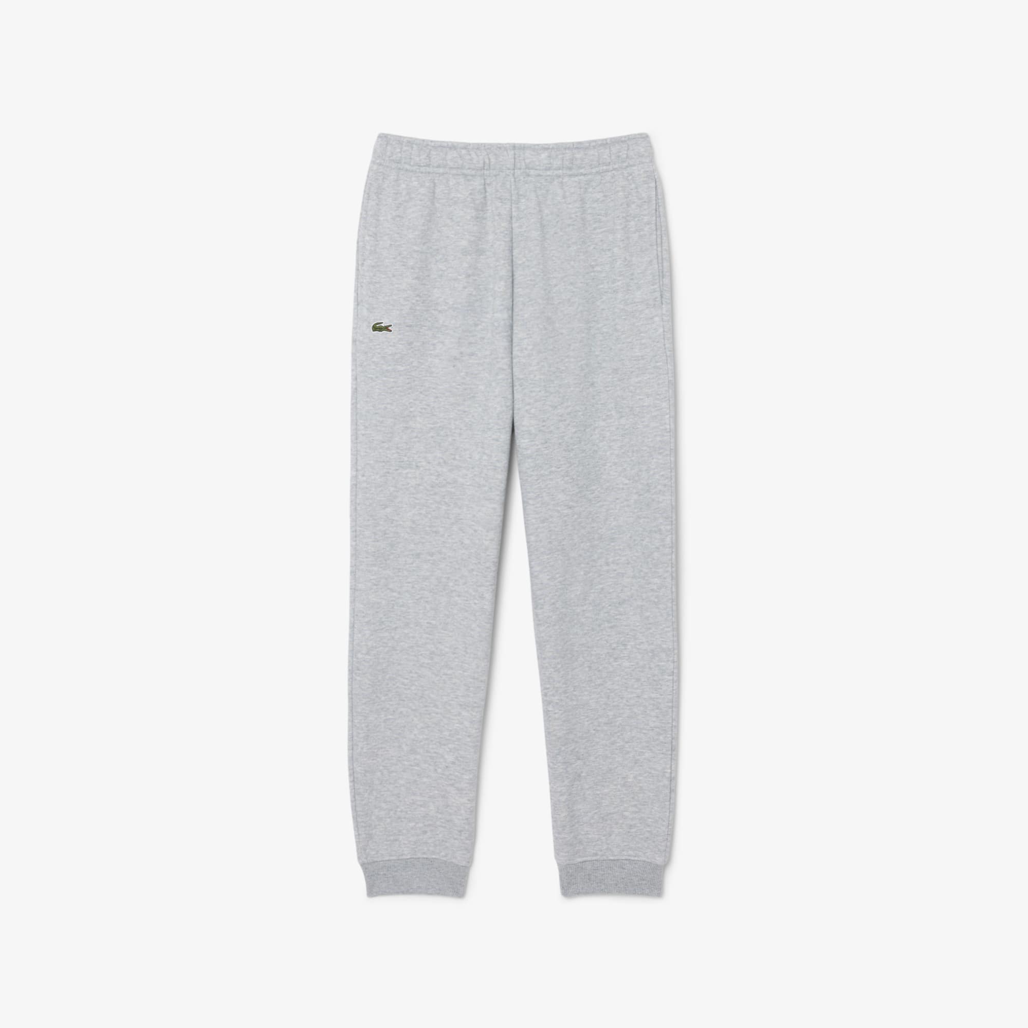 Lacoste Boys' 10-16 Core Fleece Pants - Argent Chine Heather