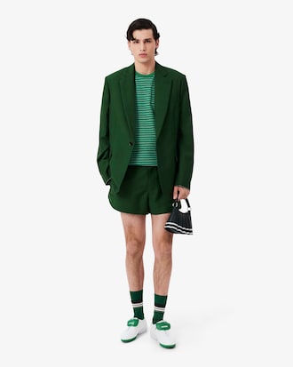 Runway Striped Jersey T-shirt