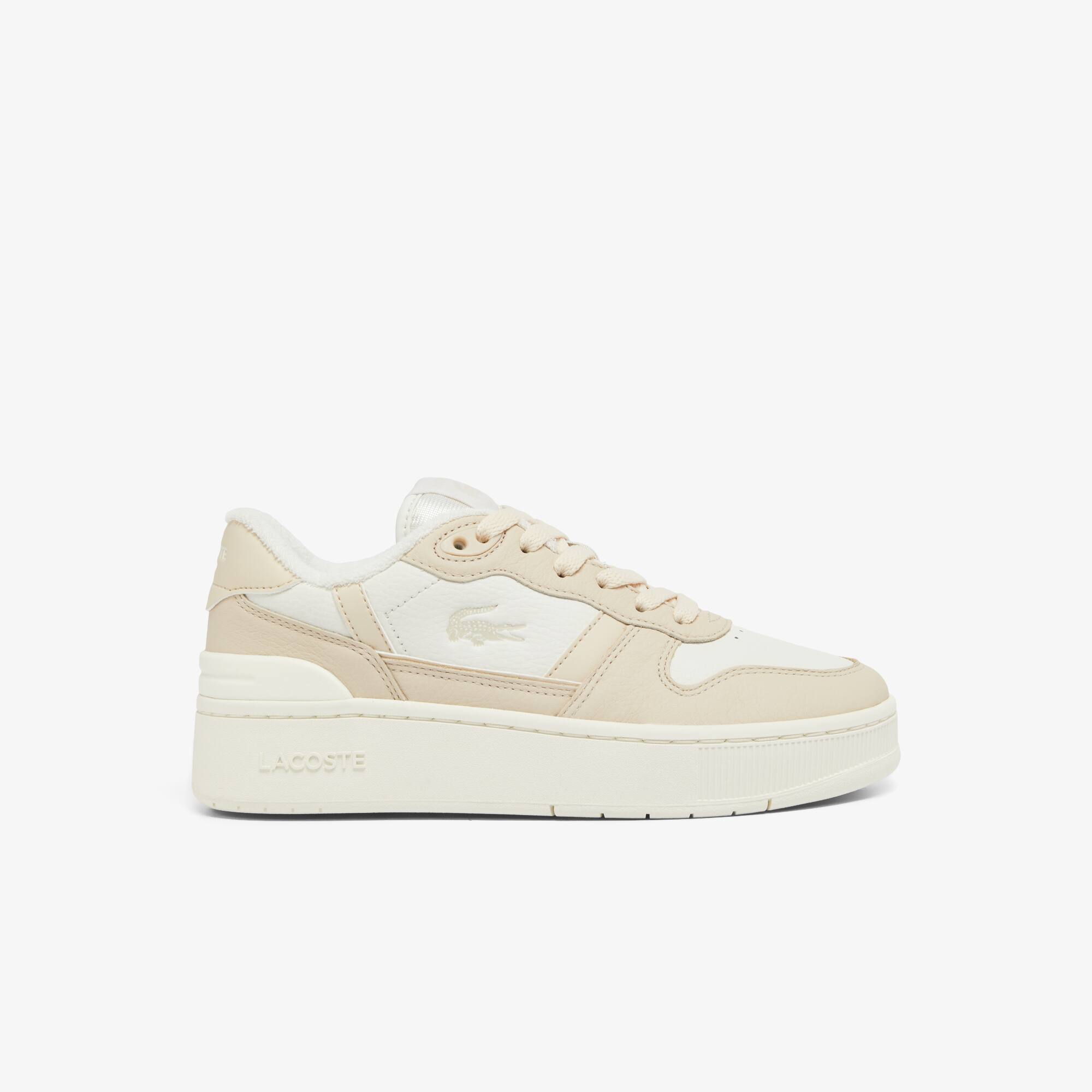 Women's T-Clip Platform Leather Sneakers - Sneakers - New In 2026