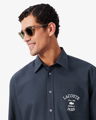 Camisa Oxford de Corte Holgado