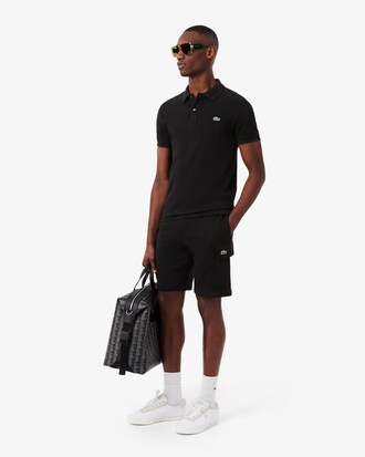 Men's Cotton Fleece Cargo Shorts