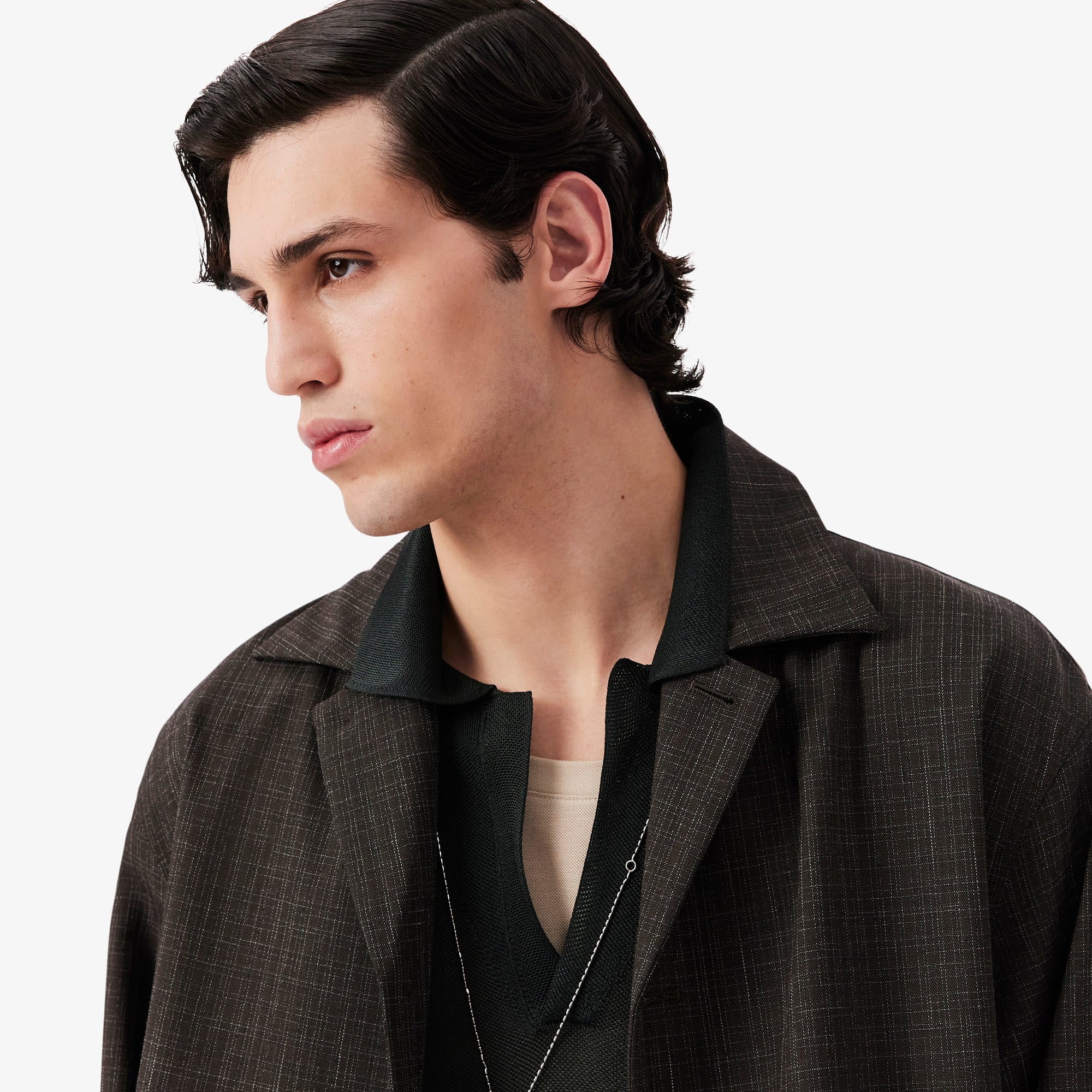 Runway Printed Wool Overshirt