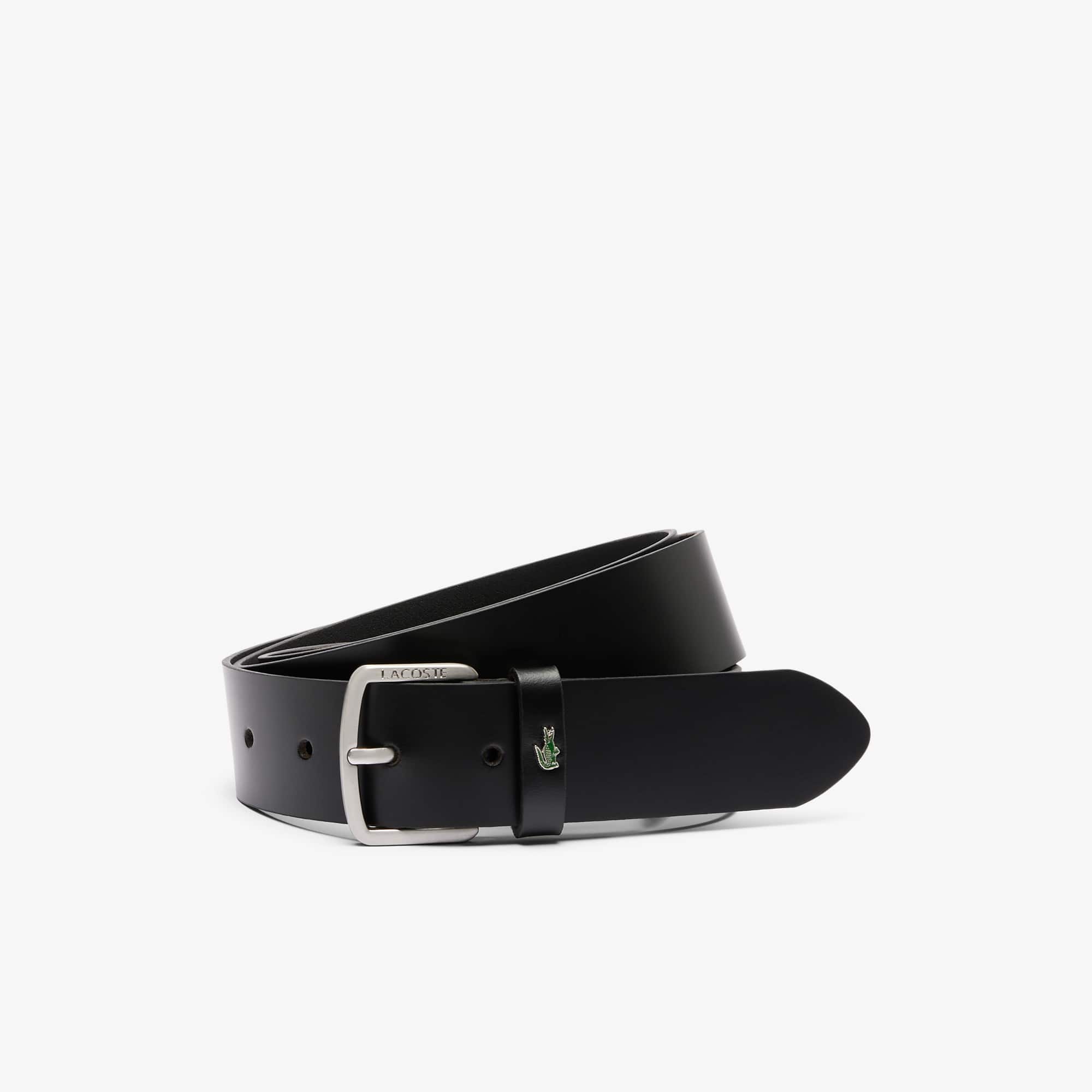 Smooth Leather Belt - Belts - New In 2026 | Lacoste