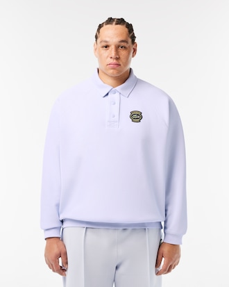 Men's Loose Fit Piqué Sweatshirt