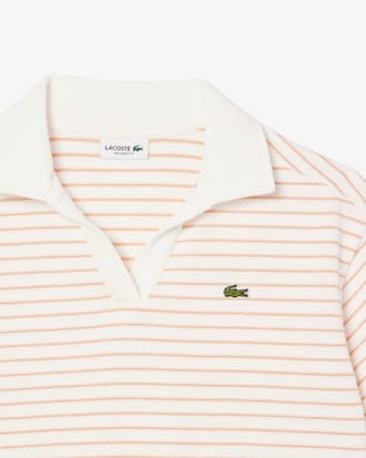 Kids' Striped Terry Polo