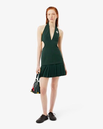 Women's Runway Pleated Jersey Dress