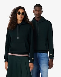 Sweatshirt &agrave; capuche marquage emboss&eacute;