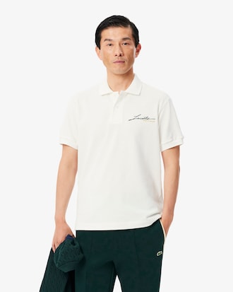Classic Fit French Made Piqu&eacute; Polo Shirt