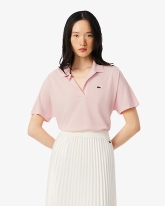 Women's Relaxed Fit Piqu&eacute; Polo