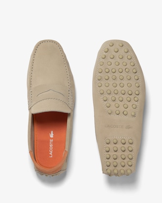 Men's Concours Leather Heel Pop Loafers