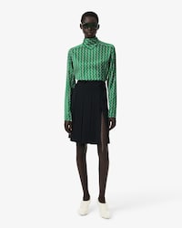 Runway Fluid Pleated Skirt