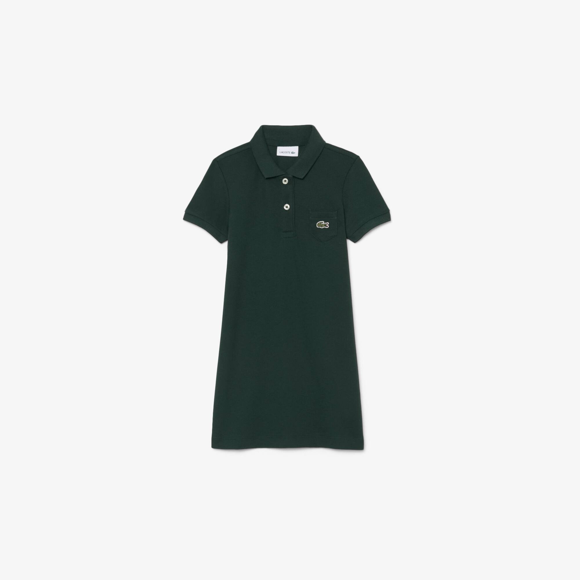 Girls' Piqué Polo Dress