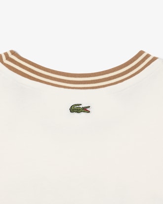 T-shirt coton marquage Lacoste