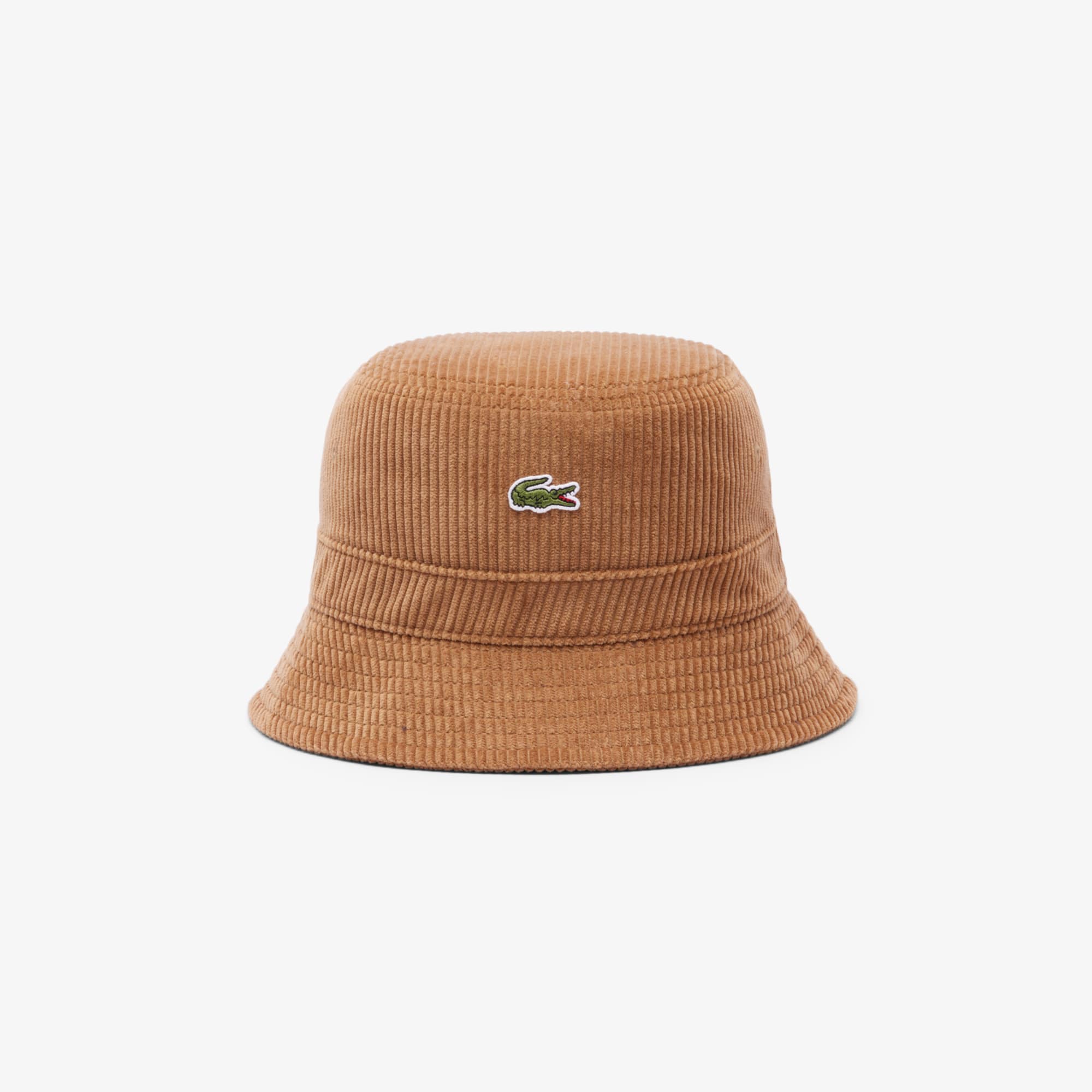 Lacoste Men's Corduroy Bucket Hat In Brown
