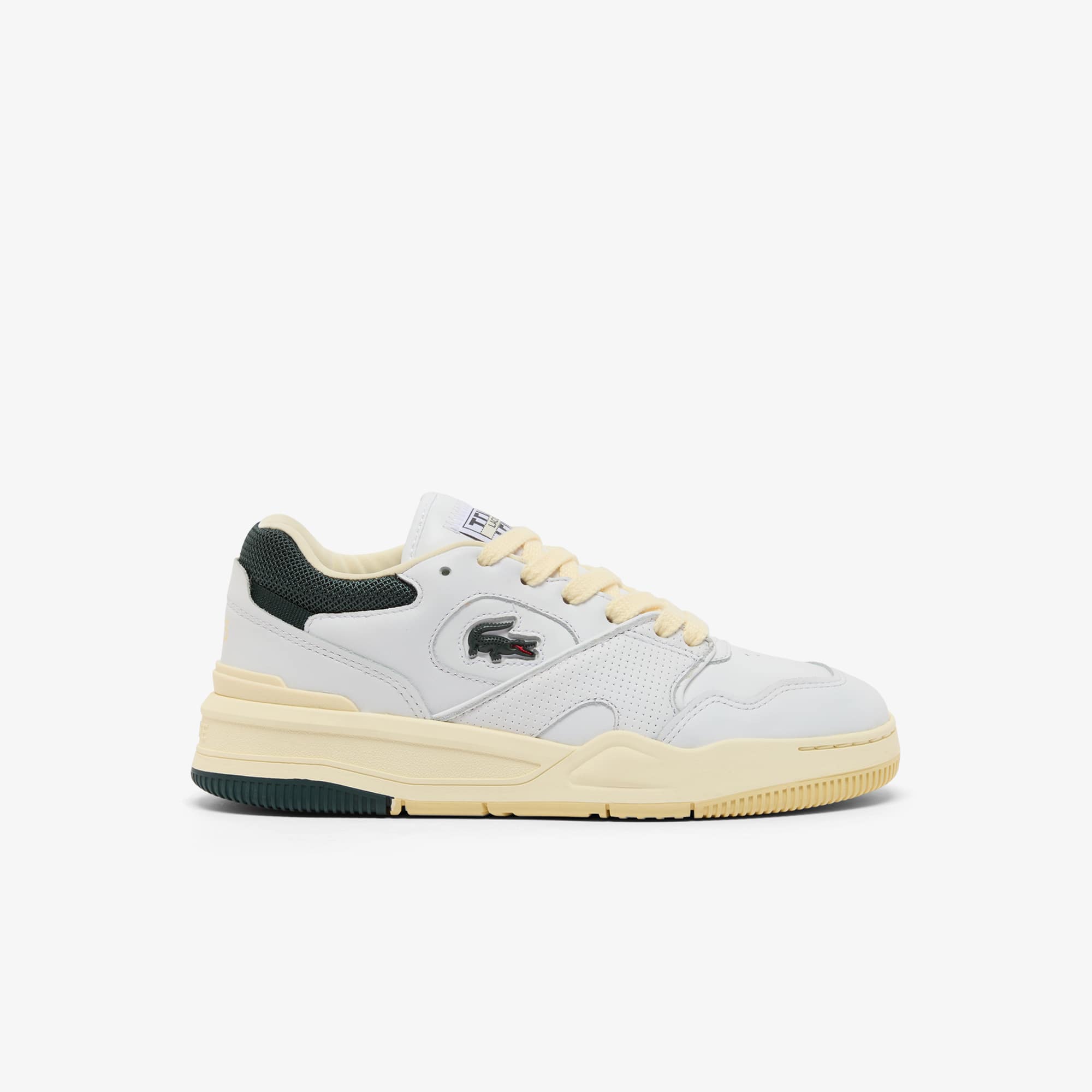 Lacoste Women's Lineshot Leather Sneakers - 7.5 In White