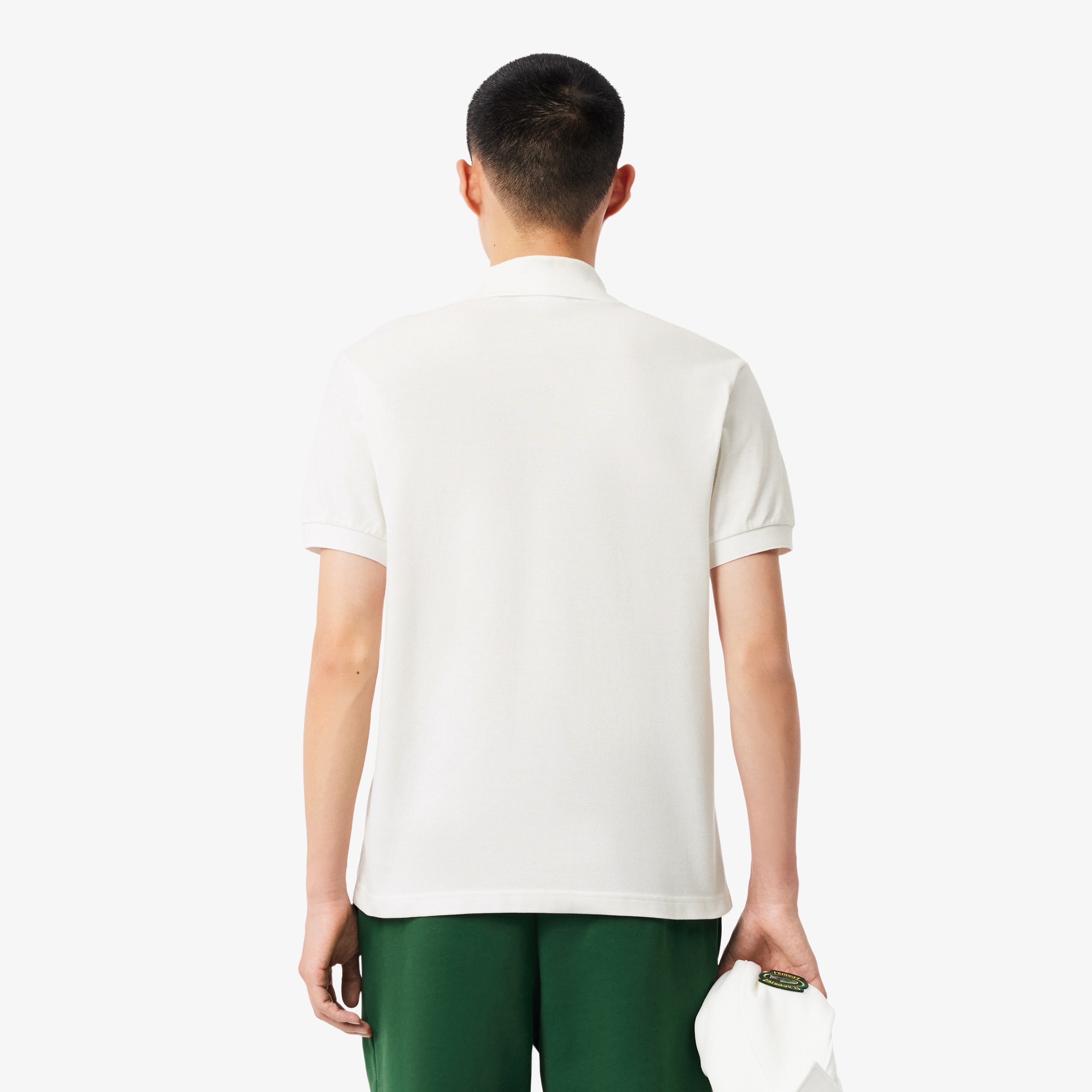 Men's Classic Fit Petit Piqué Badge Polo