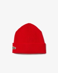 Unisex Rib Knit Brushed Wool Beanie