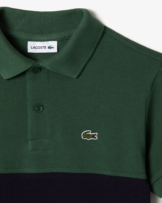 Polo de Piqu&eacute; en Bloques de Color para Ni&ntilde;os